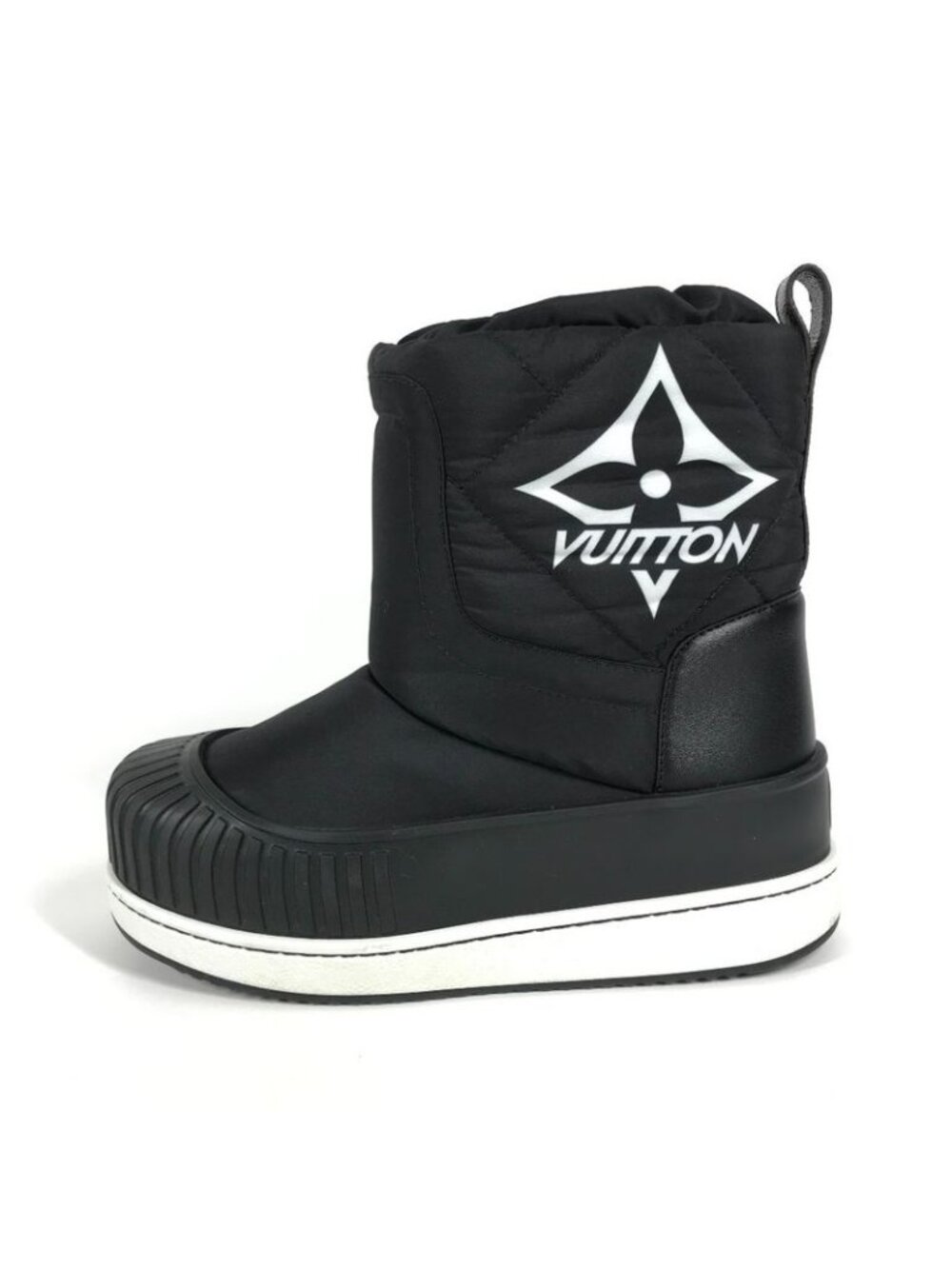 Louis Vuitton Boots Logo Snow Short 36 Black - Picture 4 of 9